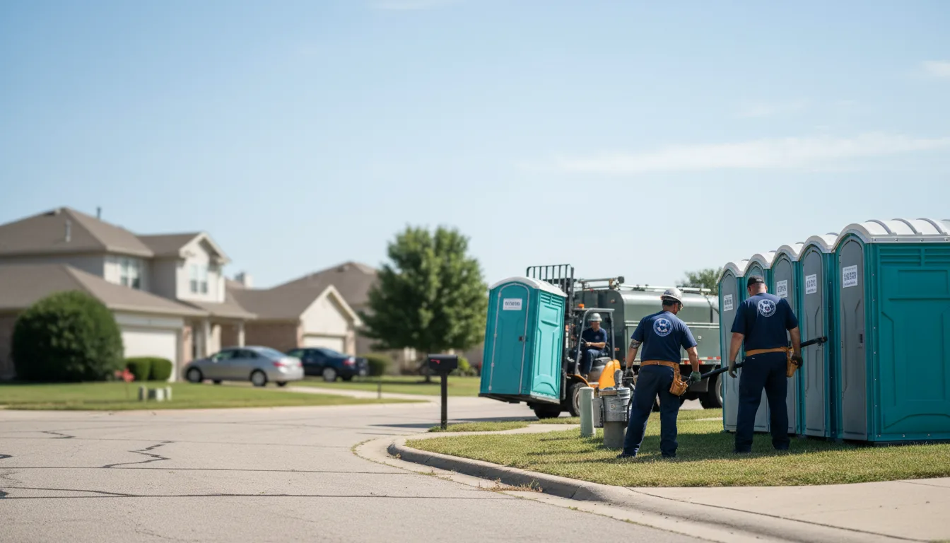 Porta Potty Rental in Wilmington, OH near me